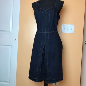 blue jean sundress
